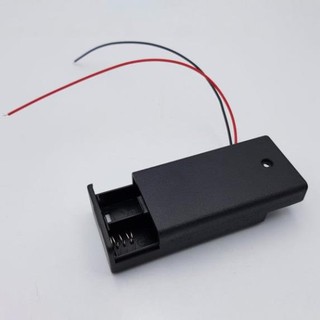 Hộp Đế Pin 2AA Có Nắp (Chiếc)
