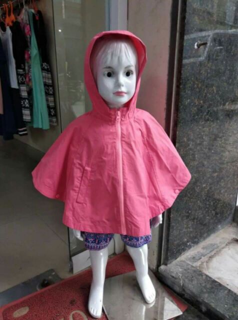 Áo gió kiêm áo mưa 2 trong 1 Zara bé gái