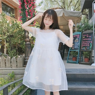 Đầm tiểu thư ulzzang
