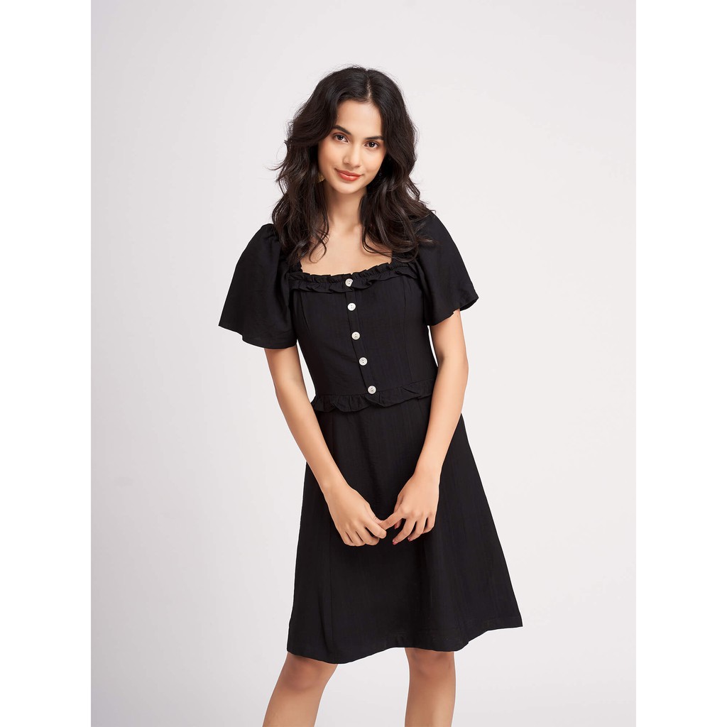 Đầm Tay Bèo Đen - YV LE & CO | BigBuy360 - bigbuy360.vn