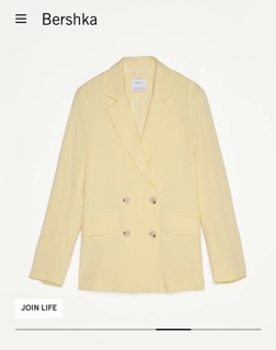 Bershka Straight-cut blazer