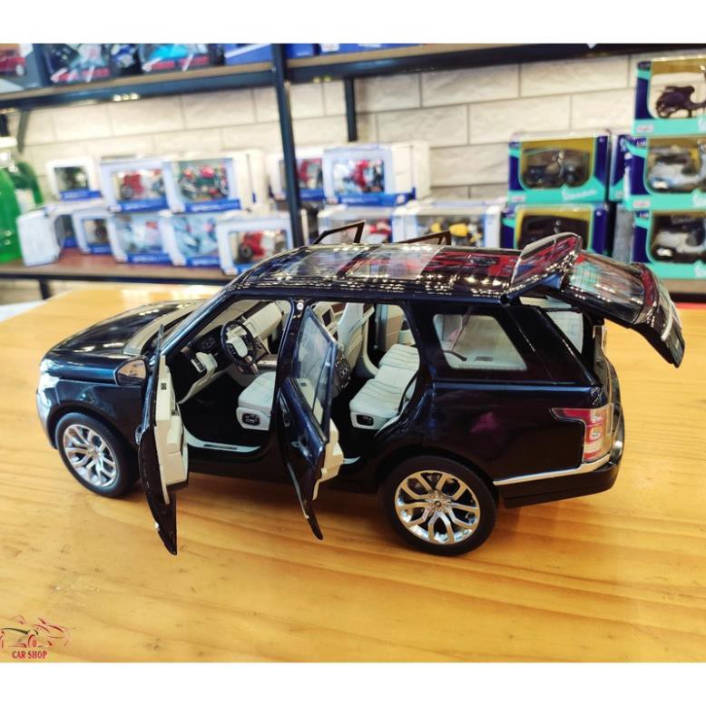 Mô Hình Range Rover Land Rover 💌 FREESHIP💌 tỉ lệ 1:18 hãng GTAutos Màu Đen