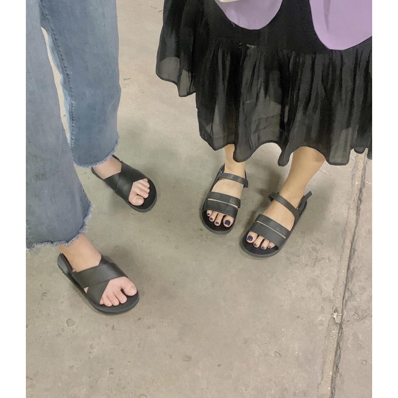 [ẢNH THẬT] Sandal quai chéo mẫu hot 2021