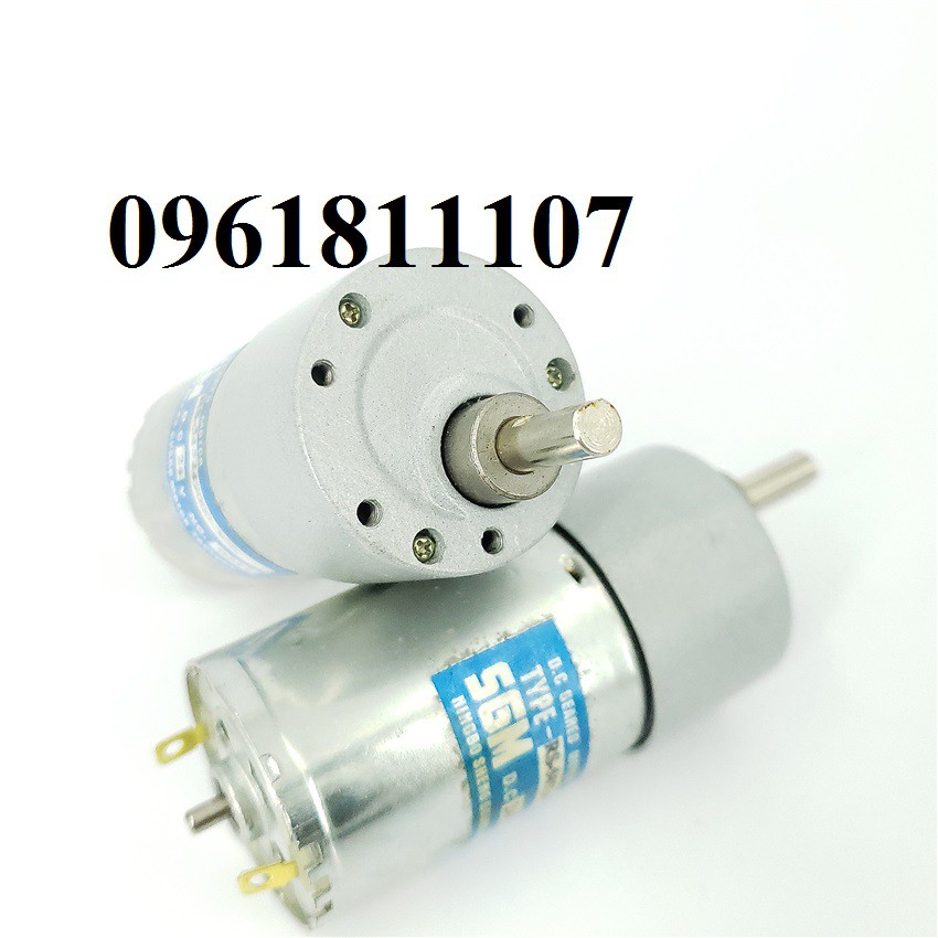 [Nhông kim loại] Motor giảm tốc 24v 545 chế đồ