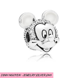 PAN - Charm chặn mẫu ONE38 - Bạc S925 - Charm bạc cho vòng Pan