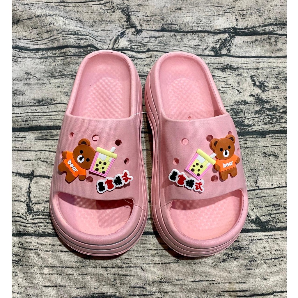 DÉP BẢNG ĐẾ CAO NỮ NHỰA SIÊU NHẸ GẮN THÚ SIZE 36-40