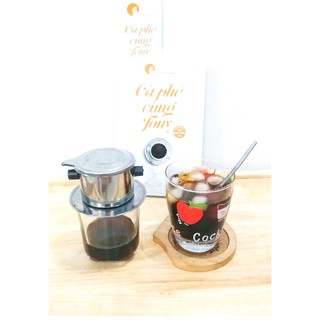 Cà phê nguyên chất , ROBUSTA- ARACAO COFFEE, cafe rang xay, pha phin và pha máy [ gói 50g]