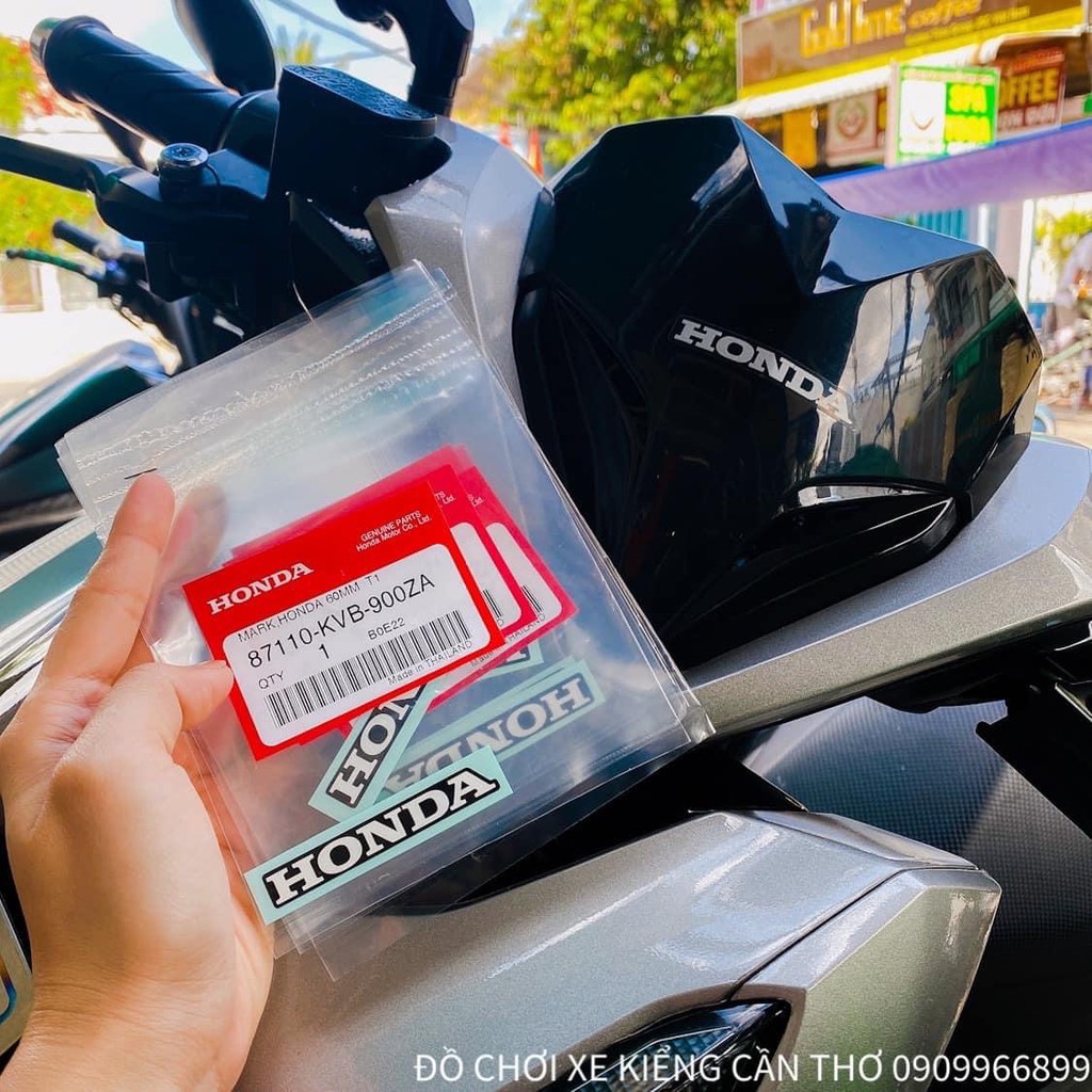 Tem Honda Vario mặt nạ