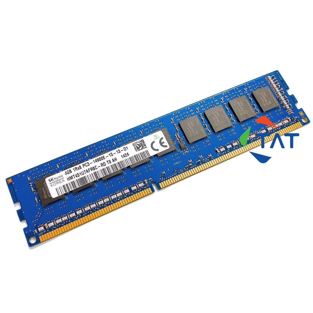 Ram Server Hynix 4GB 1866MHz PC3-14900E 1.5V ECC Unbuffered