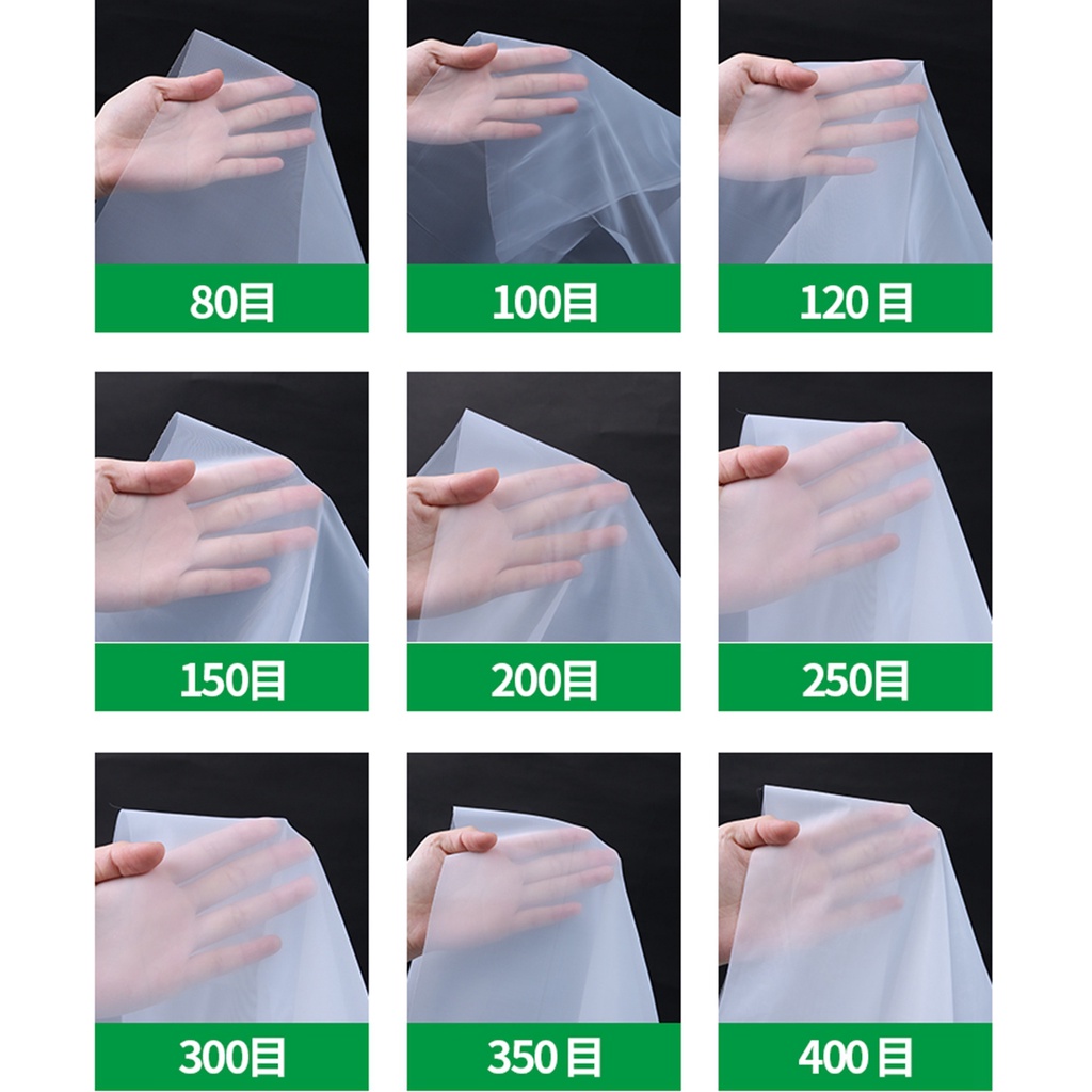 Lưới Lọc Bằng Nylon 20 / 60 / 80 / 200 / 300 / 400 / 500 Có Thể Tái Sử Dụng Cho Nhà Bếp