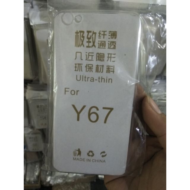 Bộ 3 ốp dẻo trong suốt vivo y67 /V5