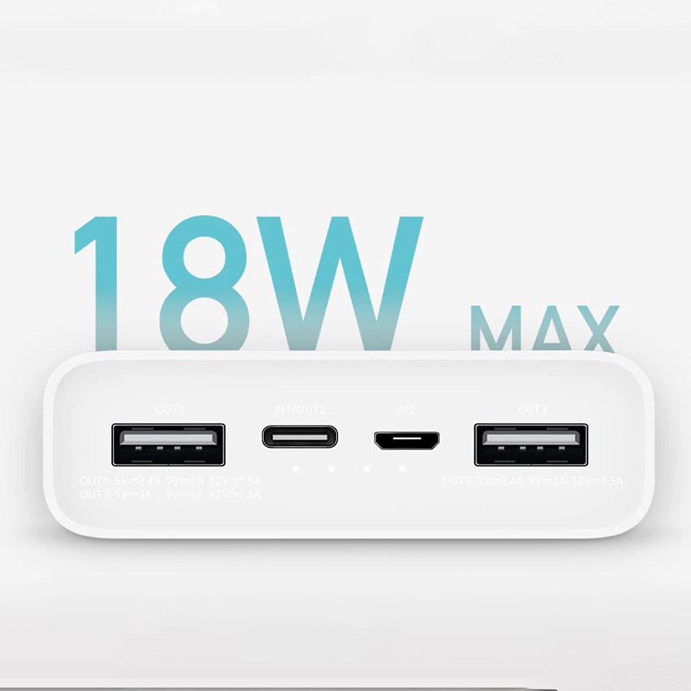 Pin Sạc Dự Phòng Xiaomi 20000mAh Gen 3 2019/ Gen 3 PLM18ZM/ Gen 4 PB2022ZM Bảo hành 6 tháng Shop Điện Máy Center