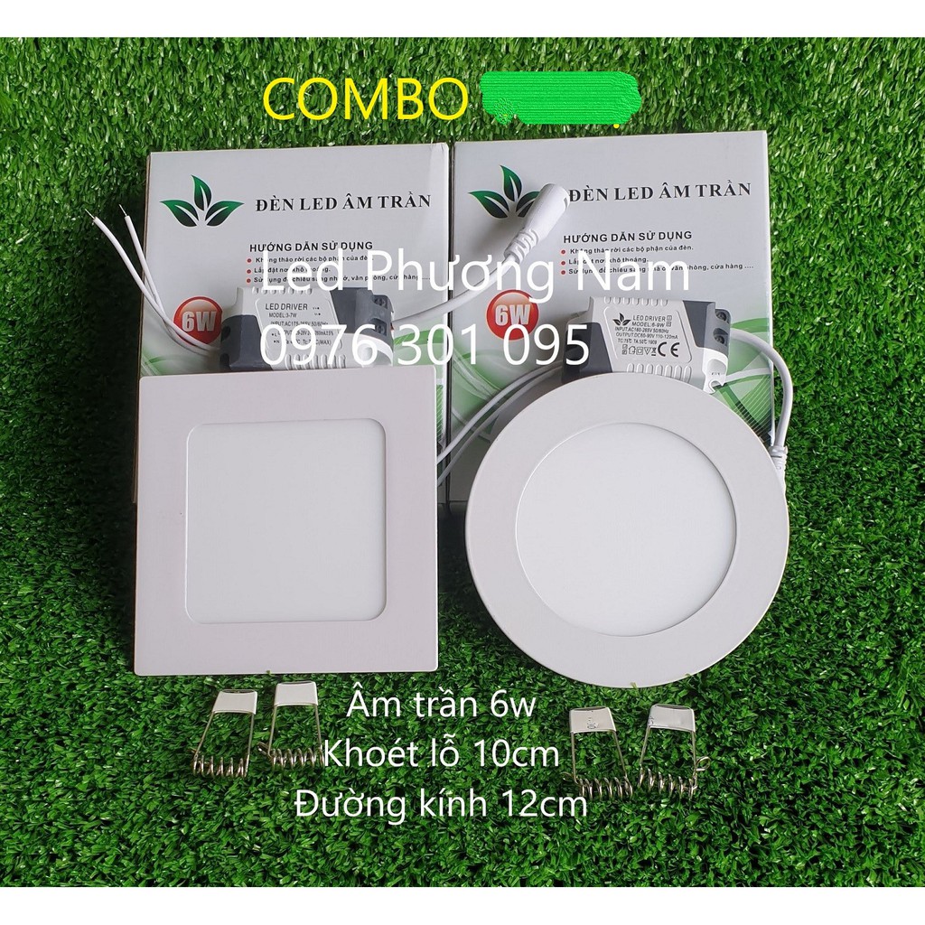 [BH 12 tháng] Đèn Âm Trần 3w đến 18w siêu sáng