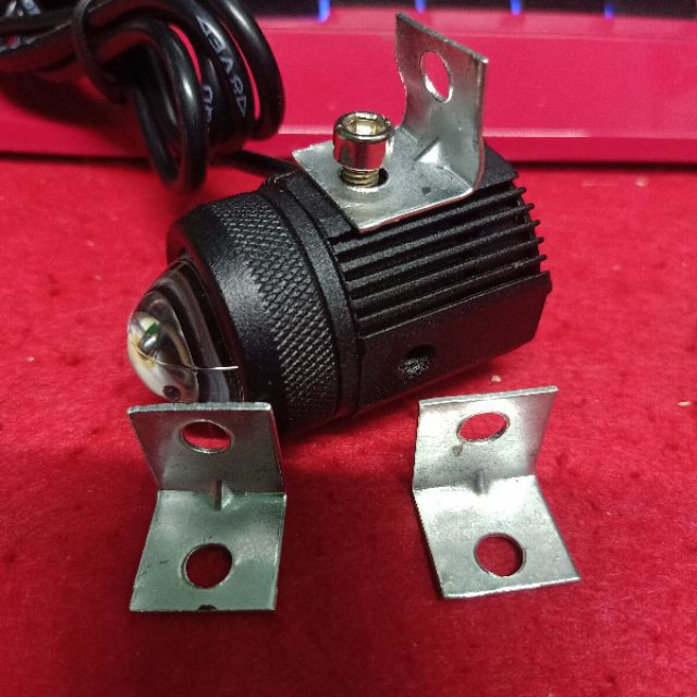 Pát gắn đèn trợ sáng bi cầu mini xe máy
