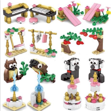 Đồ chơi LEGO nhiều chủ đề, 7x7x4.5cm  (1241LEN)