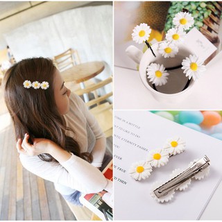 Kẹp tóc hình hoa cúc kiểu Hàn Quốc