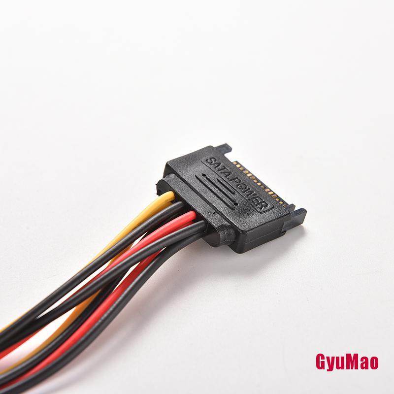 Cáp Chia Nguồn SATA Male Sang SATA Female 1:2 Y 15 Pin Cho Máy Tính