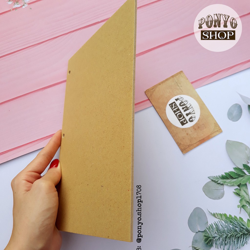 [CÓ SẴN] Khổ A5 - Bìa cứng làm bìa sổ, bìa Scrapbook