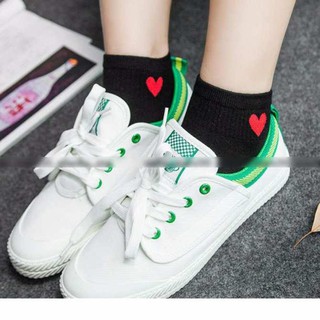 combo 10 Đôi Tất Tim Cổ Ngắn Hàn Quốc