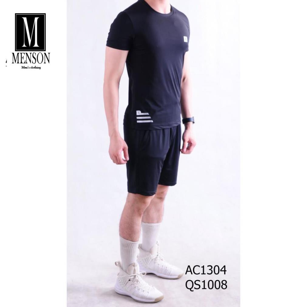 ⭐️HÀNG CAO CẤP⭐️Bộ thể thao nam cao cấp, chất vải thun lạnh co giãn thoáng mát- Quần áo tập gym nam cổ tròn cộc tay M1 | BigBuy360 - bigbuy360.vn