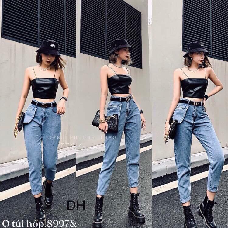 (ẢNH THẬT) QUẦN JEANS NỮ TÚI HỘP HÀNG VNXK