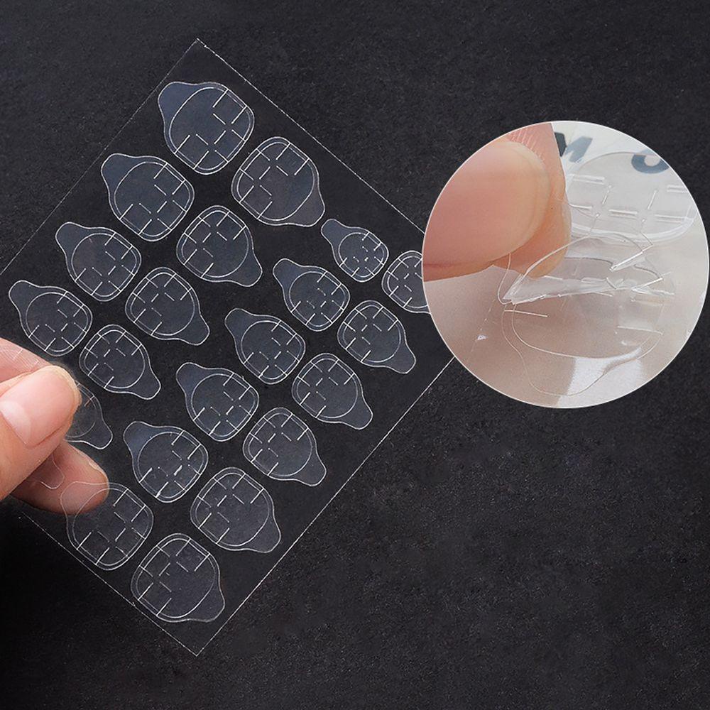 Set 10 Tờ 240 Móng Tay Giả Nối Dài Hai Mặt Chống Nước