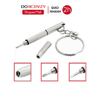 Móc vít chìa khóa sửa chữa gọng kính điện thoại máy tính đa năng tiện dụng local brand Dokcrazy xịn xò