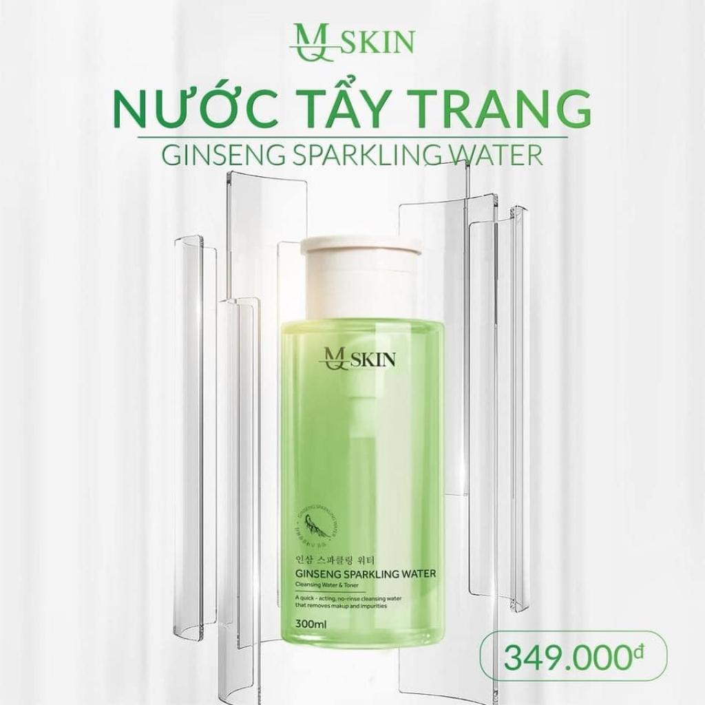 Nước Tẩy Trang Nhân Sâm MQ Skin ,Ginseng Sparkling Water MQ Skin 300ml