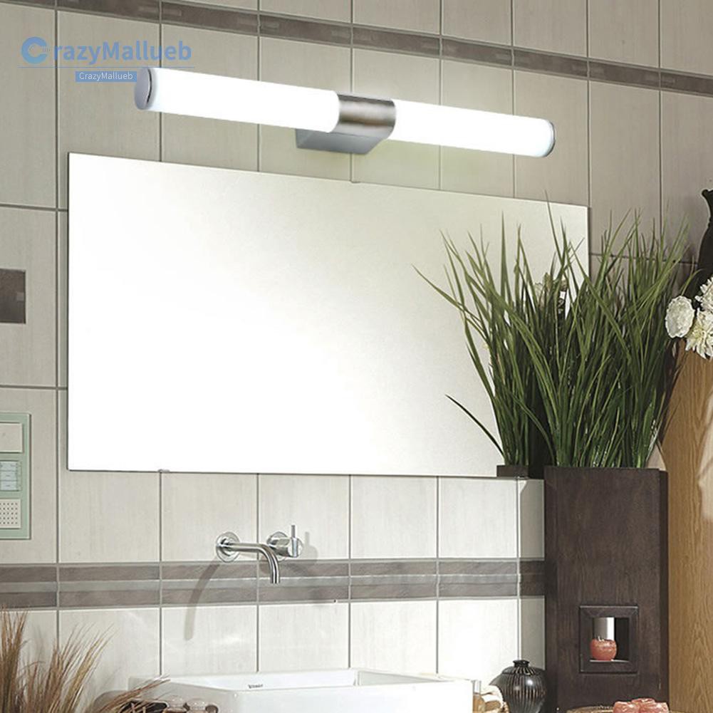 Crazymallueb❤Modern Bathroom Mirror Light Acrylic Indoor Makeup Vanity Lamp Wall Decor❤Lighting