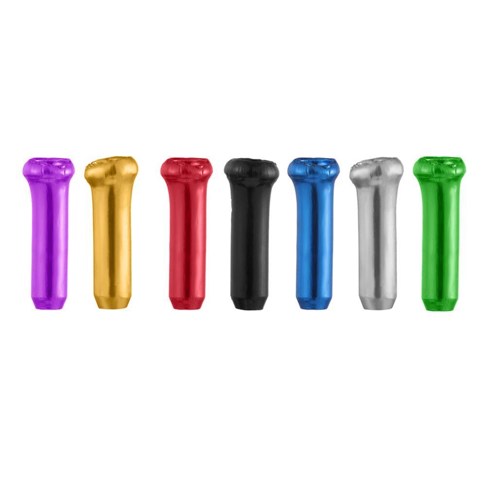 MUVAKO Set 20 / 50 Nắp Đậy Dây Phanh Xe Đạp Bằng Hợp Kim Nhôm Chất Lượng Cao