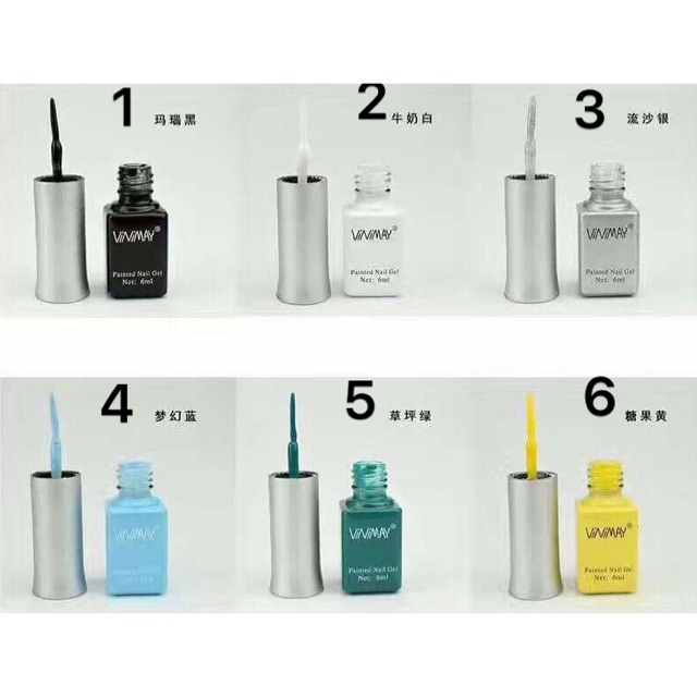 Cọ vẽ sơn gel