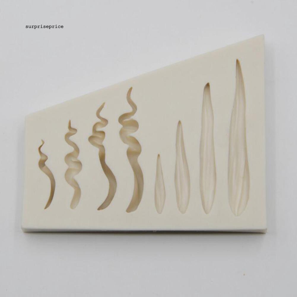 Khuôn silicon làm bánh kẹo đa năng tạo hình tóc cô gái DIY độc đáo