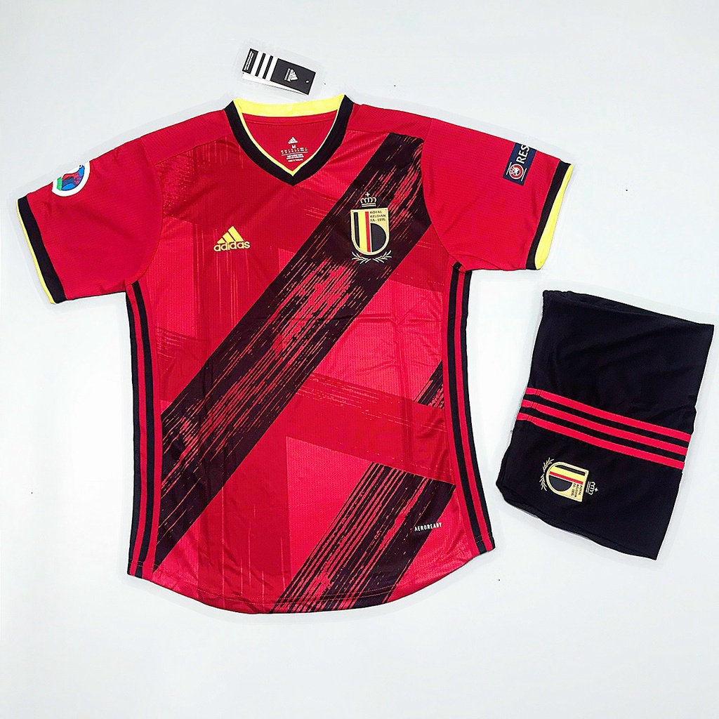 ÁO BÓNG ĐÁ/QUẦN ÁO BÓNG ĐÁ ĐỘI TUYỂN BỈ-VẢI GAI THÁI CAO CẤP