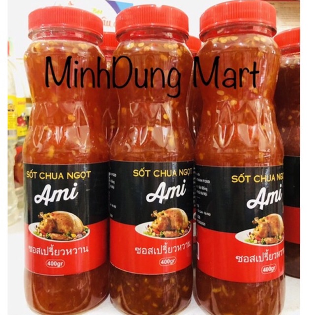 Xốt chua Ngọt Ami chai 400g