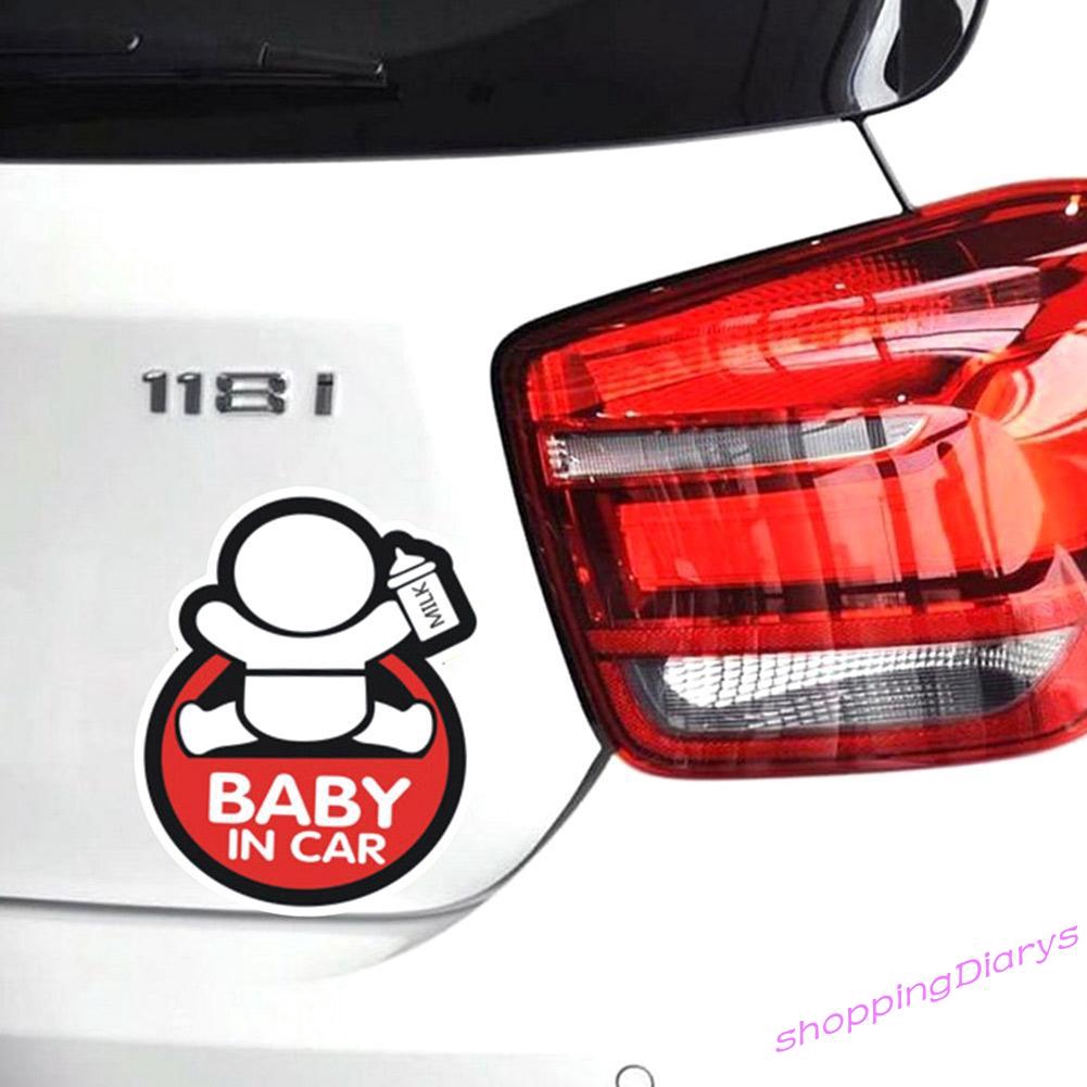 Decal Dán Phản Quang Cảnh Báo An Toàn Cho Xe Hơi