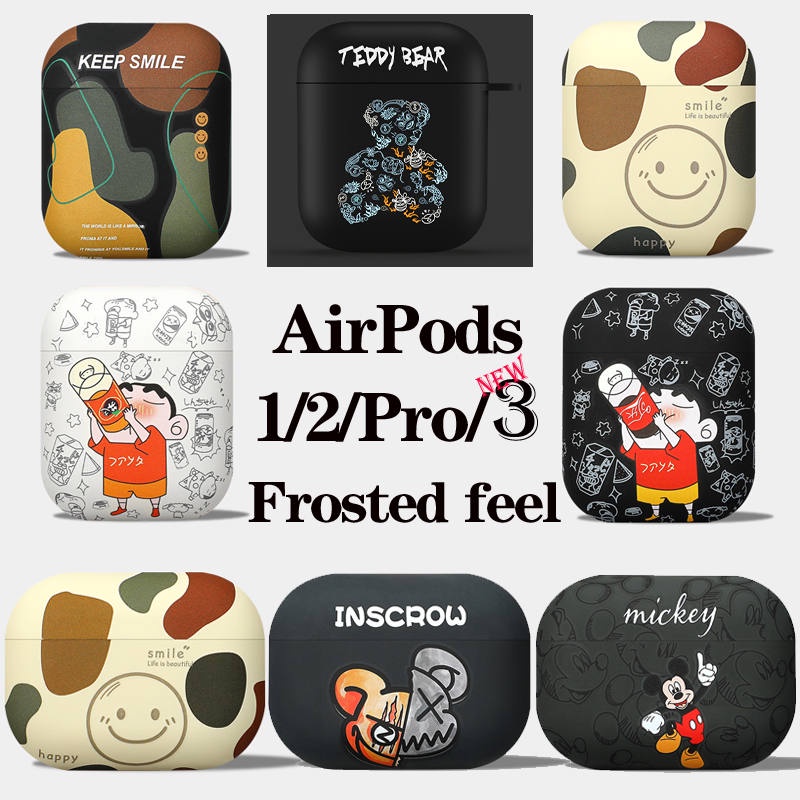 Vỏ Bảo Vệ Hộp Sạc Tai Nghe Airpods 3 Pro AirPods3 Họa Tiết Hoạt Hình Mickey Minnie Dễ Thương Ốp