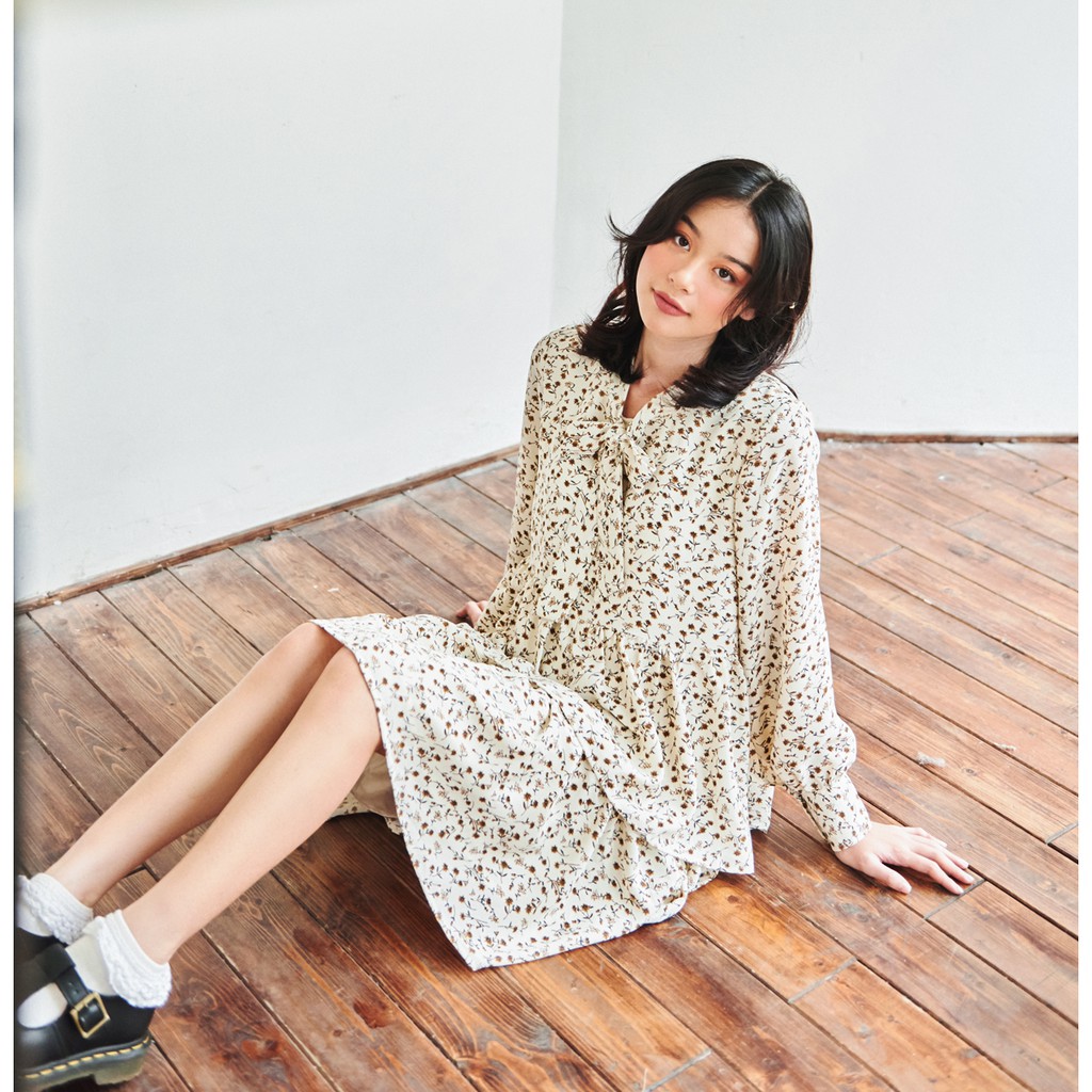 [Mã WABRWA15 giảm 15% đơn 300K] BLEUBIRD Váy voan Luna hoa li ti | BigBuy360 - bigbuy360.vn