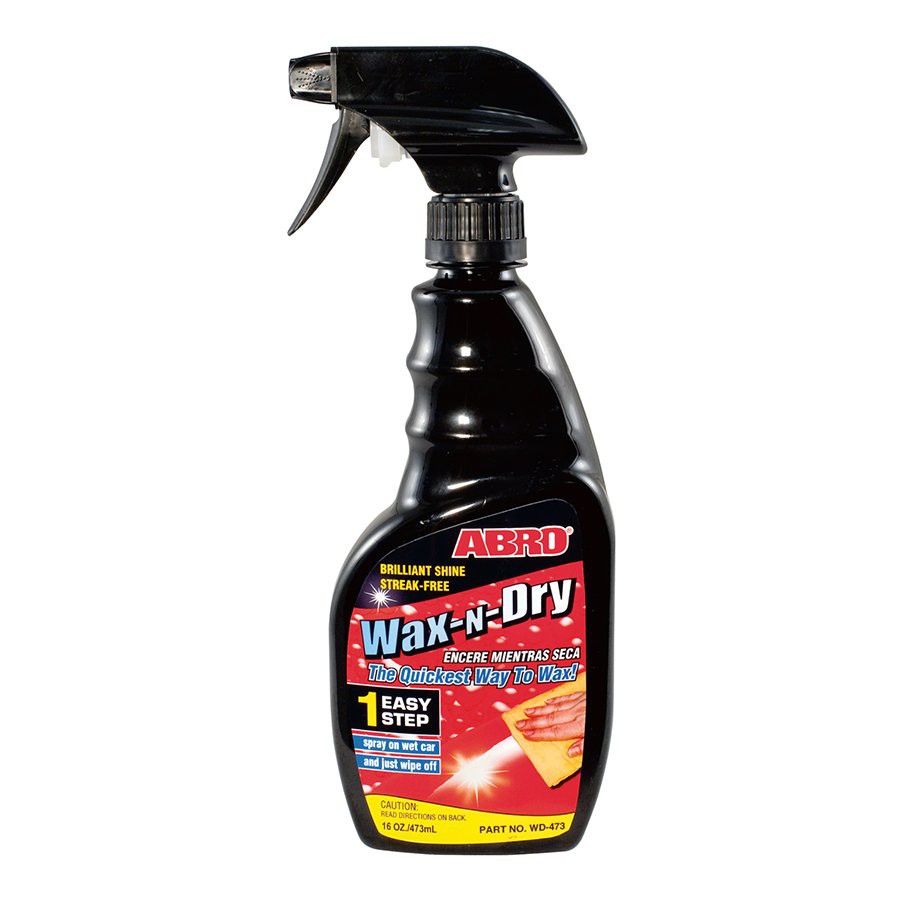 [BÓNG SƠN XE SIÊU NHANH TẶNG KHĂN] ABRO WAX-N-DRY 1-EASY STEP 500ml