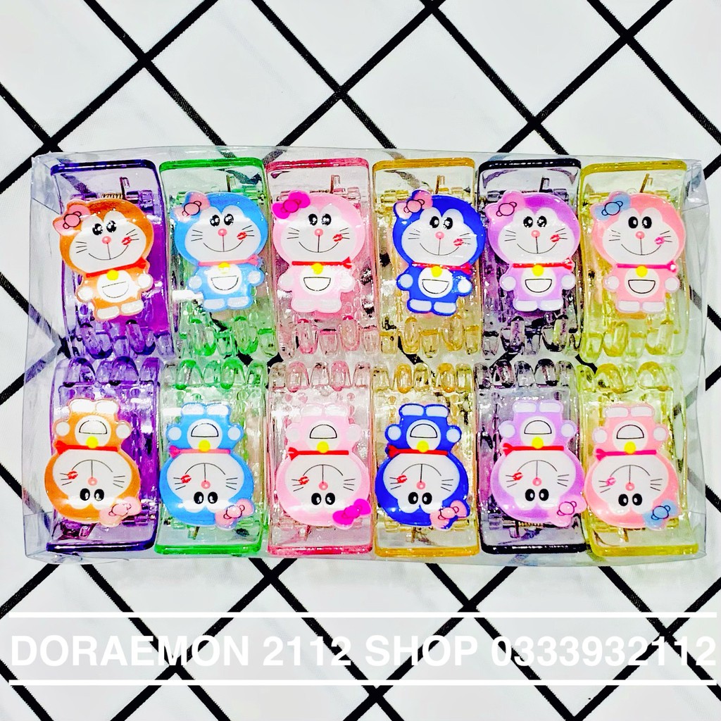 Kẹp tóc DORAEMON 6 mẫu