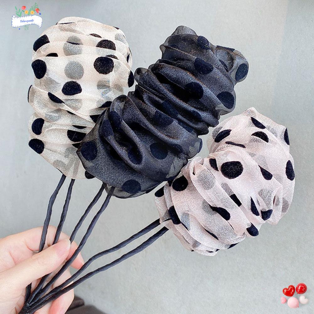 ☆Yola☆ Kẹp Tóc Tạo Hình Hoa Nhiều Màu Sắc Thời Trang Thanh Lịch Cho Nữ