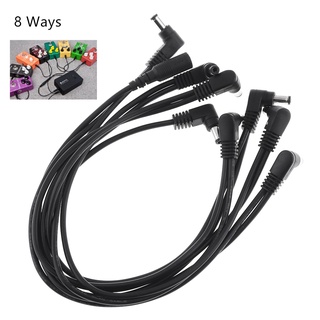 Dây cáp nguồn chuyển đổi 1 sang 8 chiều dành cho phơ đàn guitar 2.6m