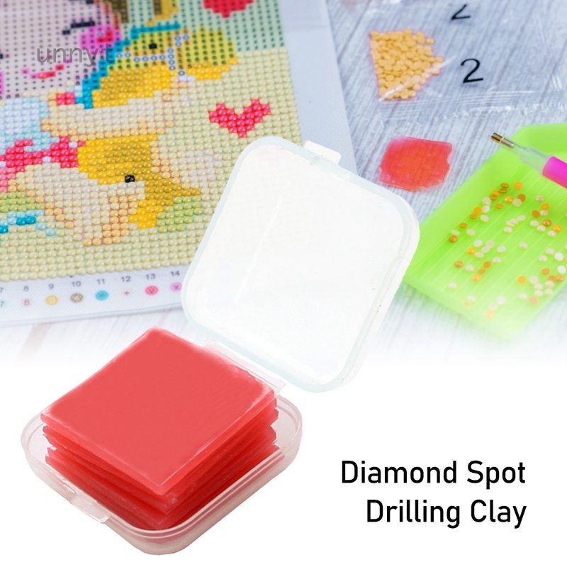 Bộ 6 Hộp Đựng Phụ Kiện Làm Tranh Đính Đá 5D DIY Kèm Hộp Đựng
