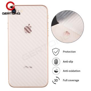Miếng phim carbon dán bảo vệ mặt sau điện thoại dành cho iPhone 11 Pro XS Max XR 6 6S 7 8 Plus