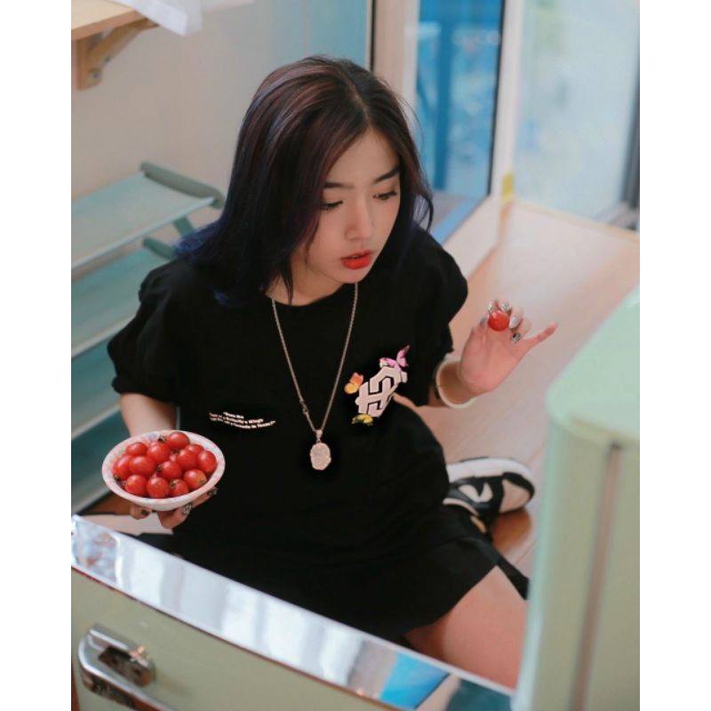 áo phông rộng tay lỡ, áo thun unisex p001 mẫu chọn live 730