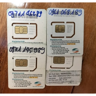 Sim viettel số đẹp đuôi 89