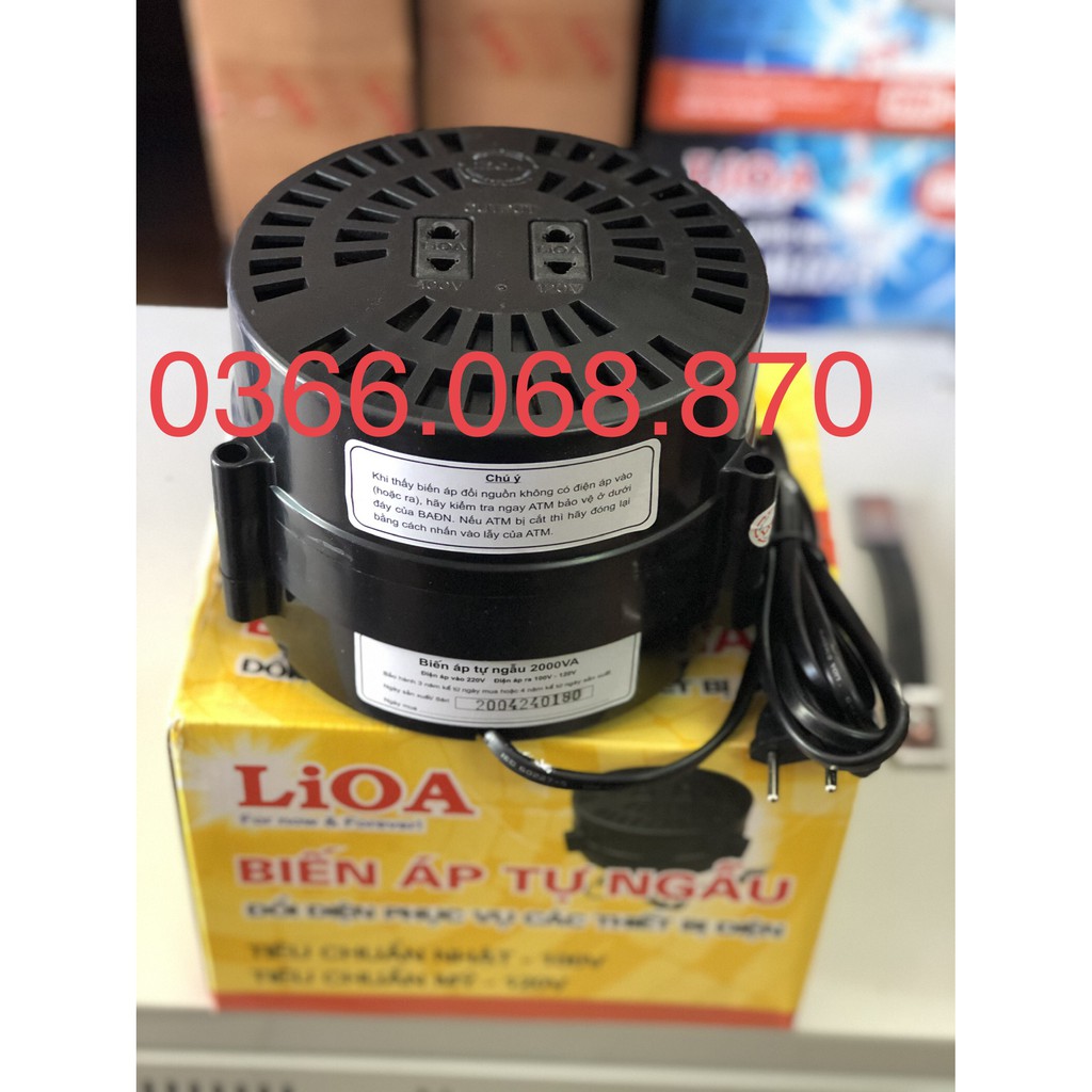 Đổi nguồn LiOA 2000VA 2KVA đổi từ 220V sang 100V 120V