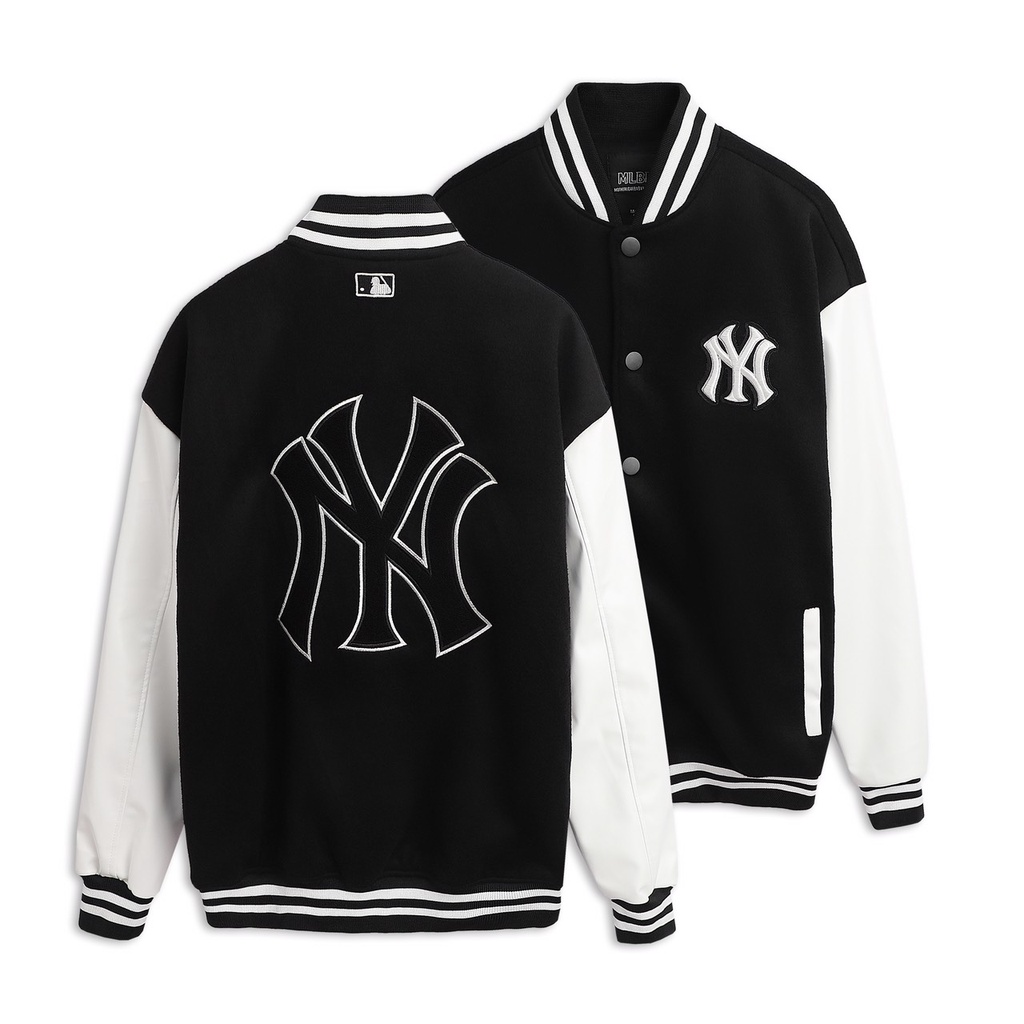 Áo Khoác Bomber MLB NY, Áo Khoác Varsity - JUSTINSHOP