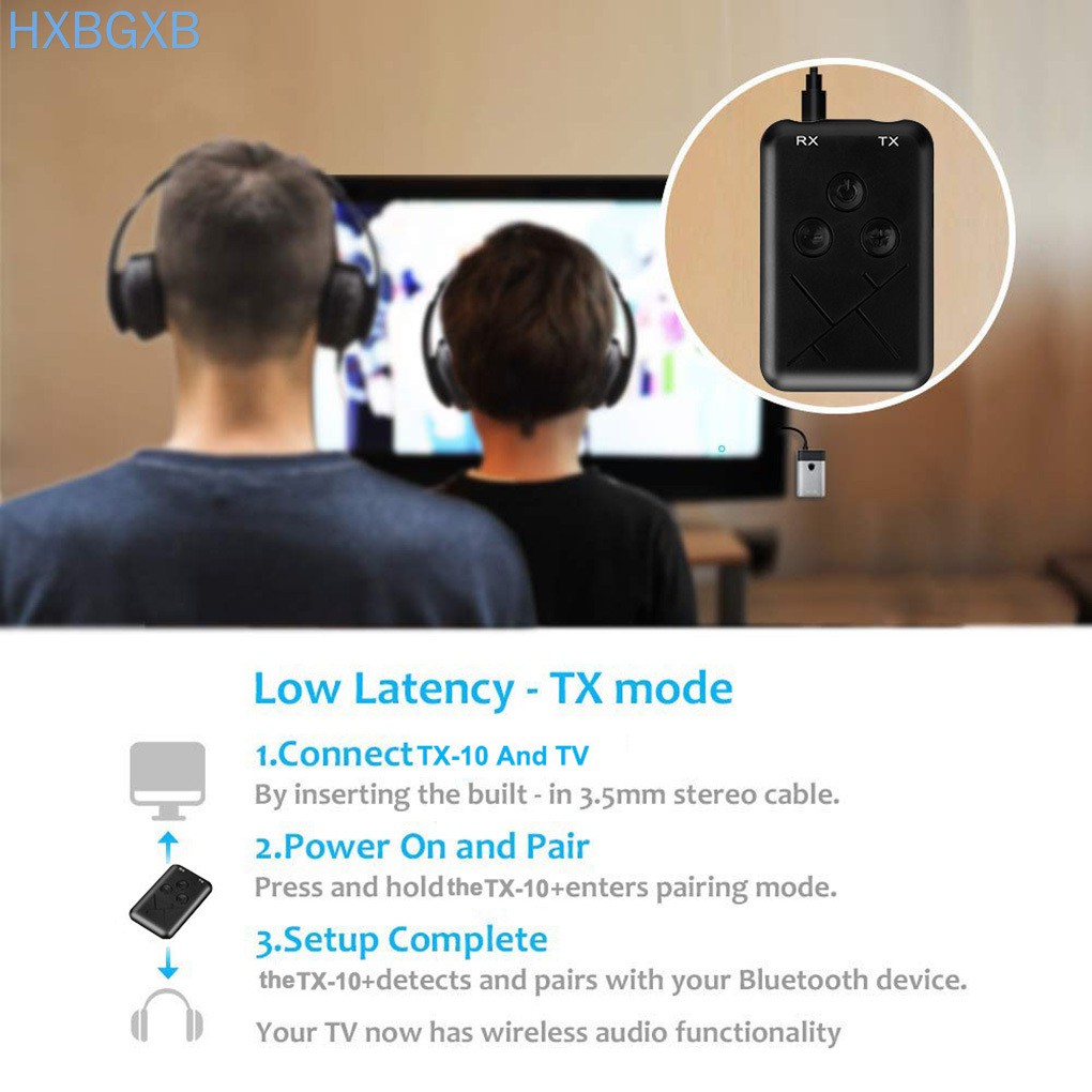 Bộ Thu Phát Âm Thanh Bluetooth 4.2 3.5mm 2 Trong 1 Cho Tv / Xe Hơi | BigBuy360 - bigbuy360.vn