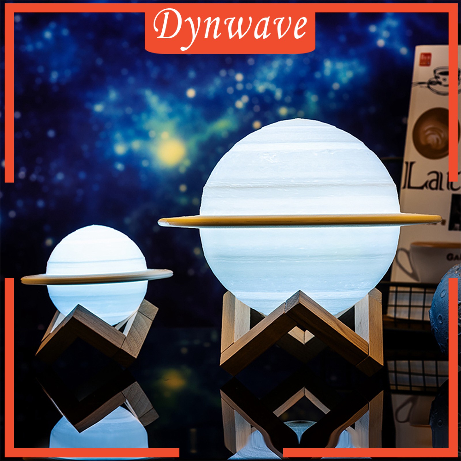 [DYNWAVE] SATURN LAMP TOUCH CONTROL &amp; REMOTE CONTROL SPACE BEDROOM NIGHT LIGHT GIFTS