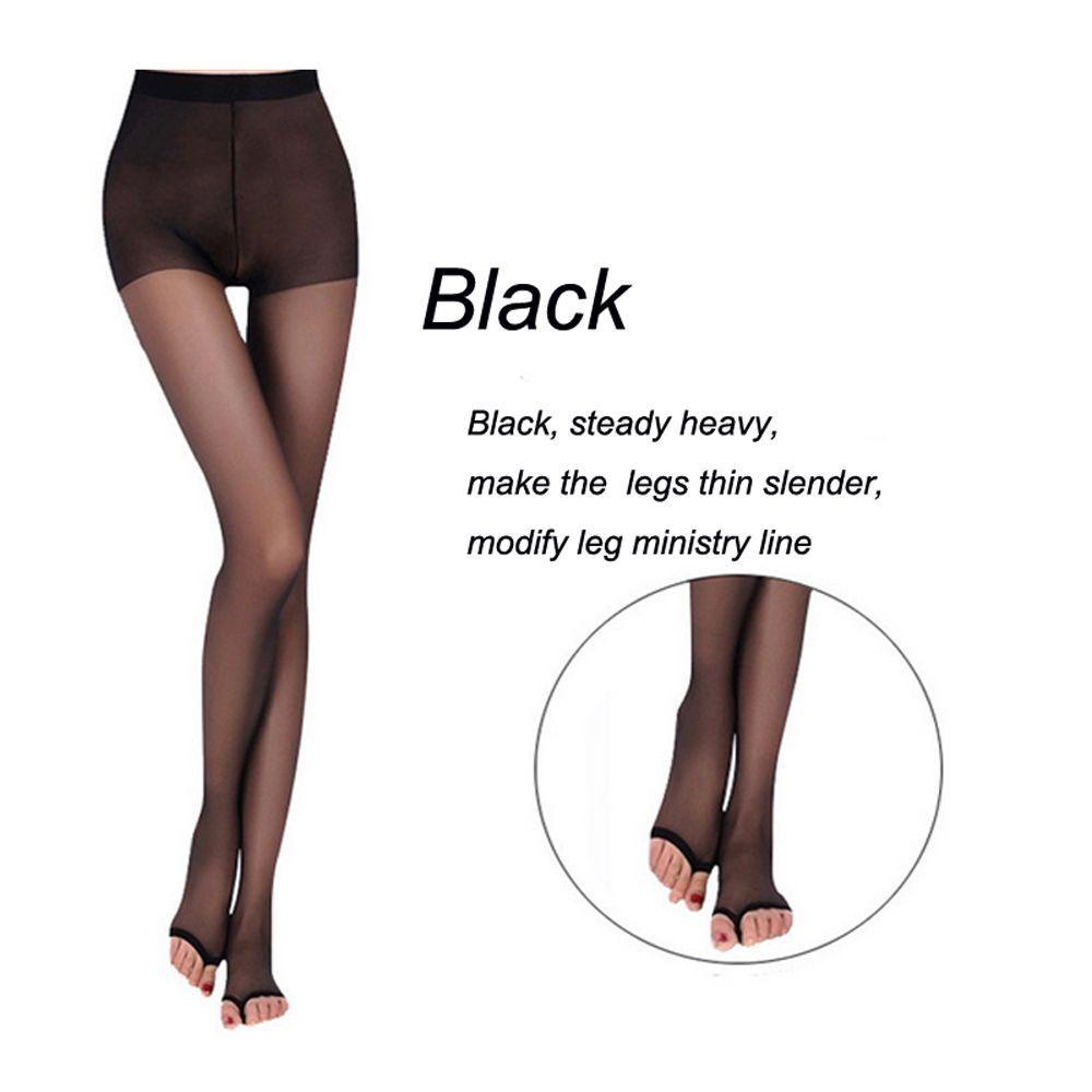 Quần Tất Lụa Co Giãn Hở Ngón Trong Suốt Thoải Mái Cho Nữ